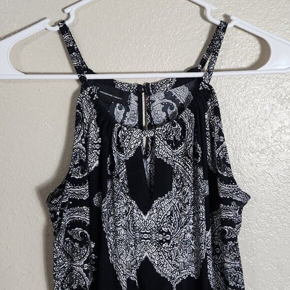 I-N-C International Concepts Top Size S Dress Top Black and White - Picture 2 of 14